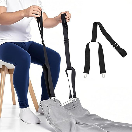 Clip and Pull on dressing aide