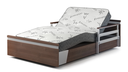 Aura Premium 48" Home Electric Hospital Bed Frame