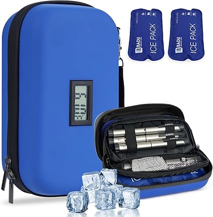 Insulin Cooler Travel Case Refrigerated Medical Cooler