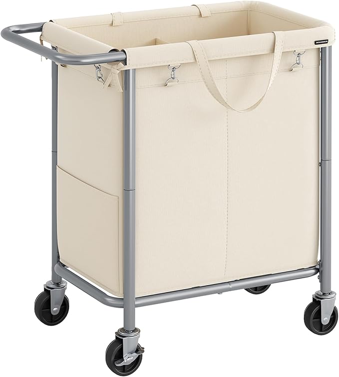Laundry Basket with Wheels