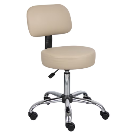 Medical Stool with Backrest